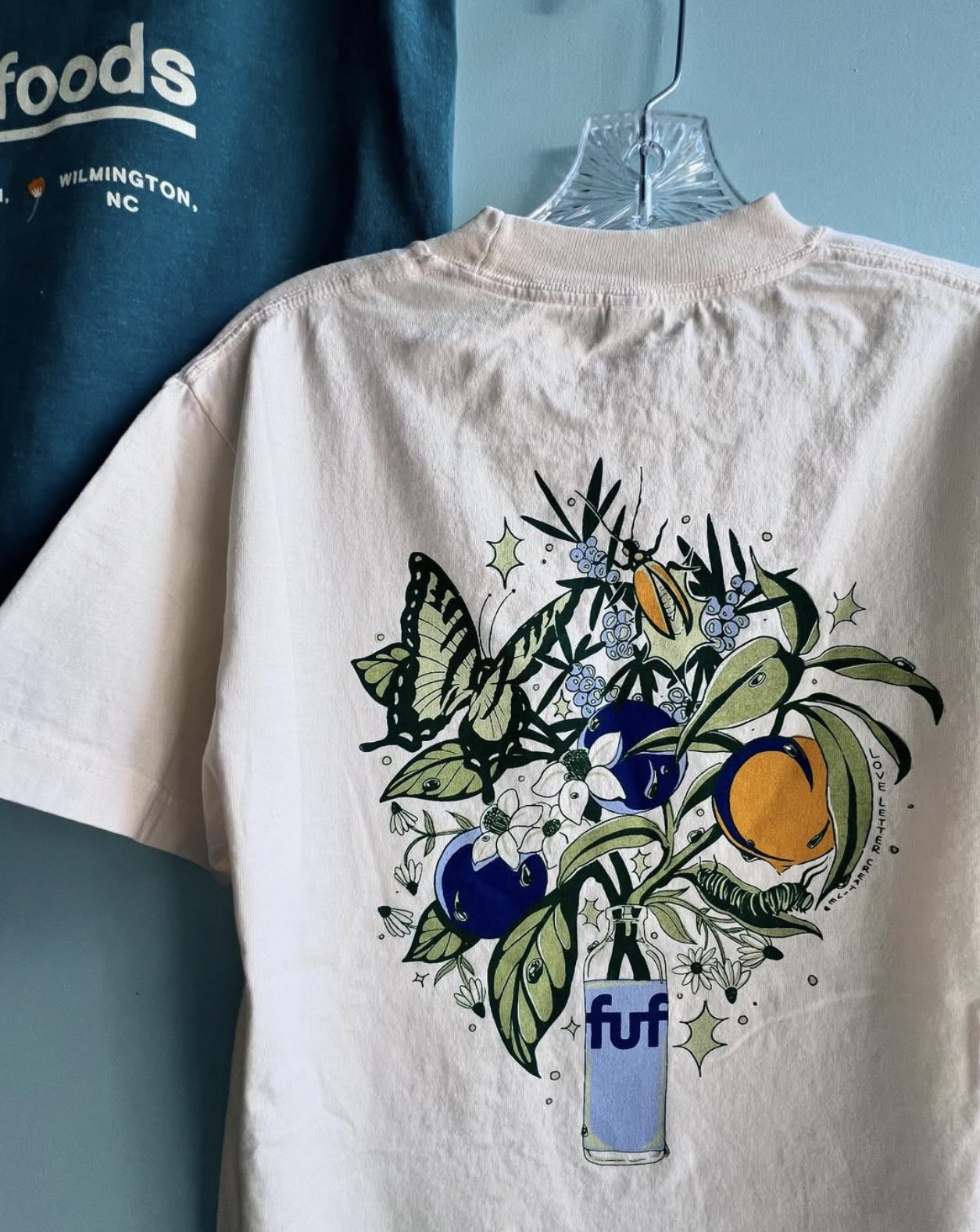 Image of a blue butterfly